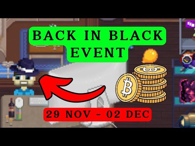 Rollercoin | Back In Black Puzzle Event & So Much MORE | FREE Play to Earn Crypto Game