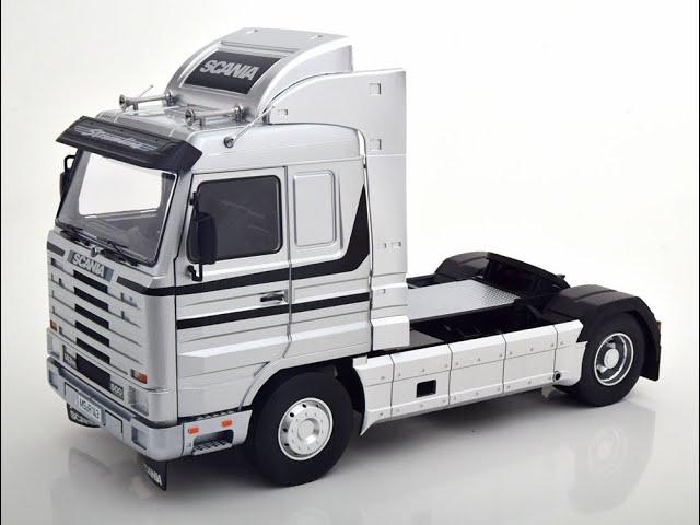 Modelissimo: Road Kings Scania 143 Streamline 1995 silver 1/18