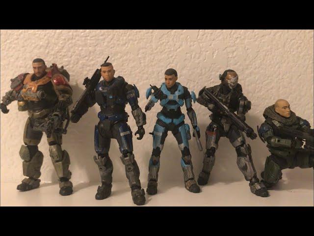 McFarlane Halo Reach Noble Team Review