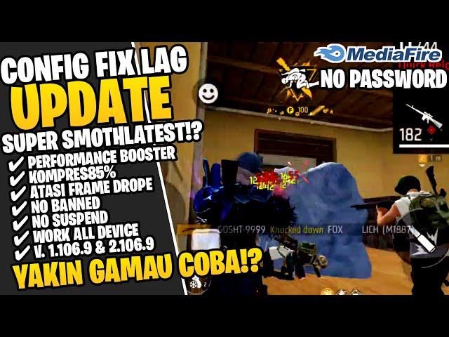 CARA ATASI LAG FREE FIRE || X. 106.9 TERBARU SETELAH UPDATE FF ORI & MAX || TERBARU 2024