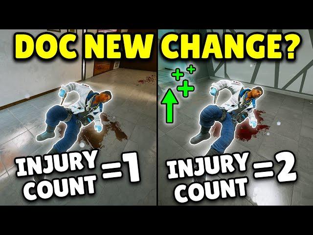 *NEW* Doc Can Get Injured MULTIPLE Times in ONE Round?!  - Rainbow Six Siege