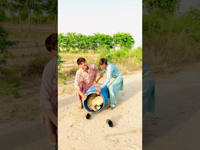 The boy has come out of the drum. #funny #fanyvideo #comedy
