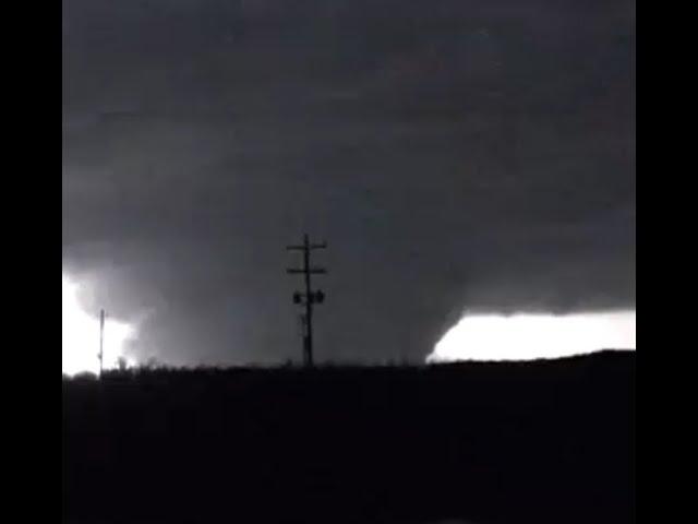 Mayfield Tornado and Impacts December 10th 2021  (Tornado Video Slowed)