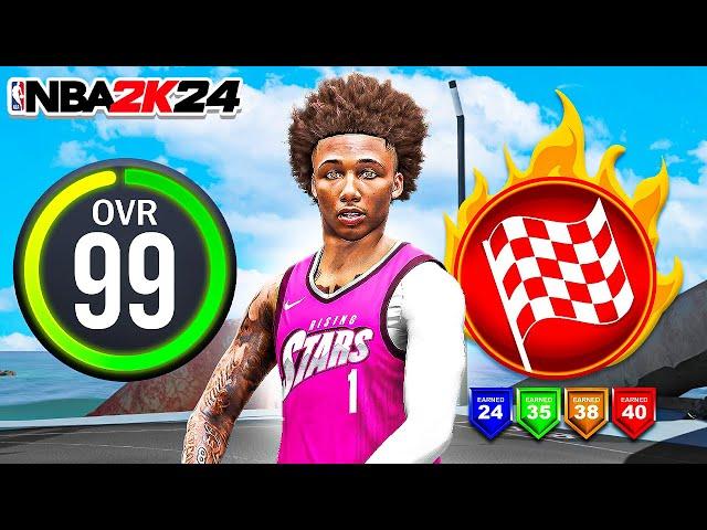 MIKEY WILLIAMS BUILD is UNSTOPPABLE at the PARK in NBA2K24