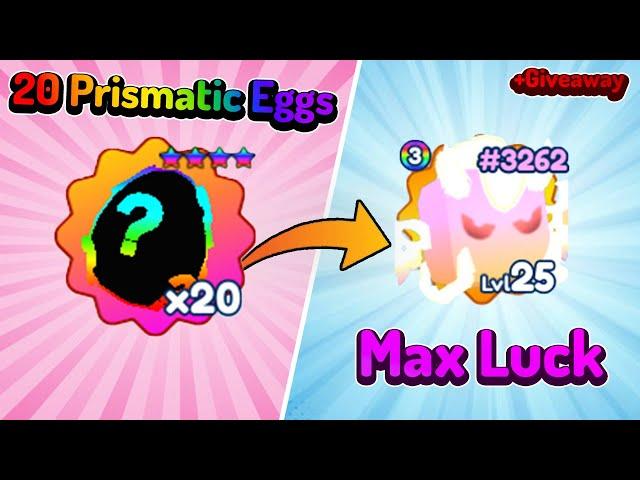 Opening 20 PRISMATIC EGGS in NEW EASTER EVENT   | Pet Catchers