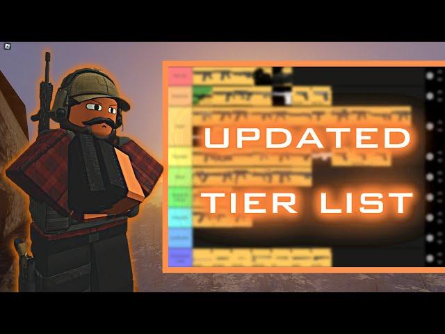 [UPDATED] THE ULTIMATE WEAPON TIER LIST | Blackhawk Rescue Mission 5 | ROBLOX