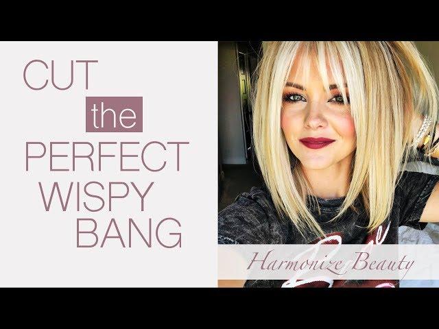 How to get the perfect wispy bangs - Harmonize_Beauty