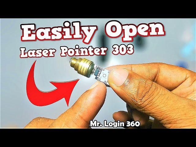 Easy DIY Laser Pointer 303 Hacks!: Opening & Modifying || Powerful Green Laser Pointer Postmortem ||