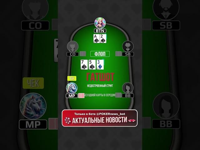 Одномастные A2 на баттоне — как играть? #пропокер #покер #покеронлайн #poker #pokeronline