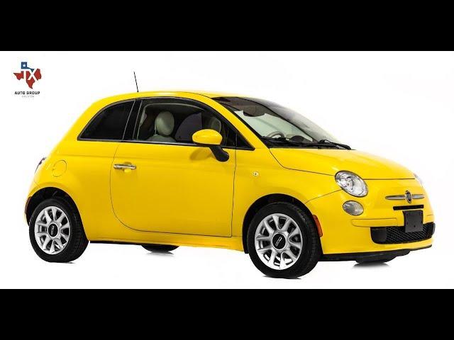 2016 Fiat 500 Easy Hatchback - Easy Collection 3 - Giallo Moderna Perla - For Sale