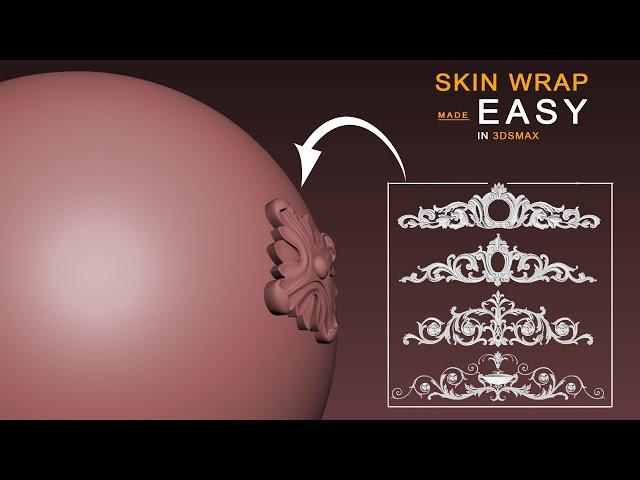 Skin Wrap in 3dsmax | Urdu Hindi Tutorial | 3dsmax tutorial for beginner