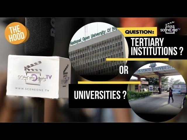 TERTIARY INSTITUTION OR UNIVERSITY ?