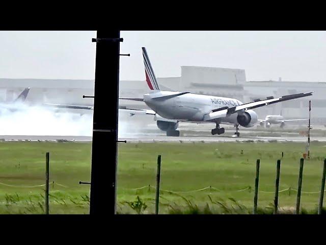 Pilot Slams Nose Gear