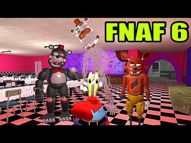 АНИМАТРОНИКИ ПУГАЮТ ОХРАННИКА FNAF 6 COOP ► Garry's Mod