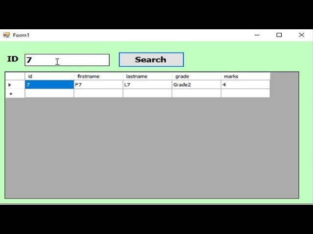 C sharp Search in SQL Database- filter data in dataGridview using textBox BindingSource