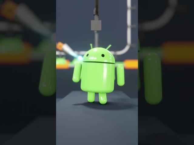 How are Android logos born? - Animation #shorts