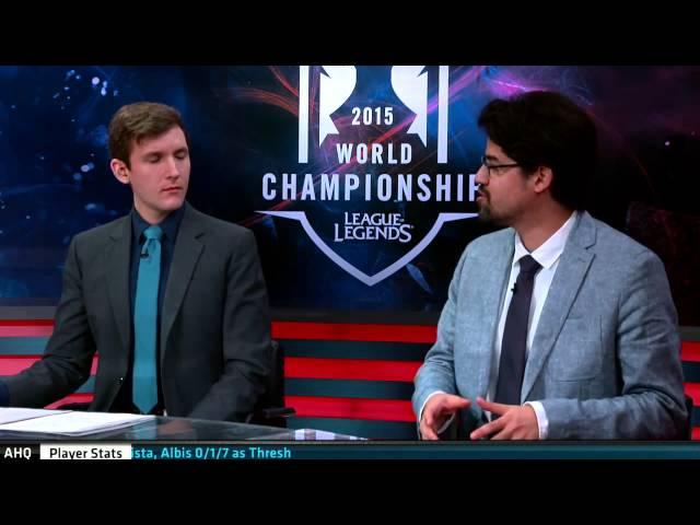 ahq vs Invictus Gaming post-match analyst desk | W2D4 Groups S5 LoL Worlds