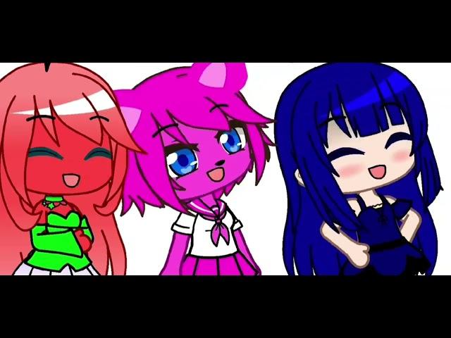 Luvi and Poppet and Galaxiana ejud_gushe Gacha club version