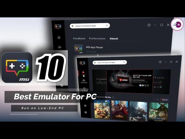 New MSI App Player 10 - THE BEST CHOICE FOR MOBILE GAMING ON PC/LAPTOP