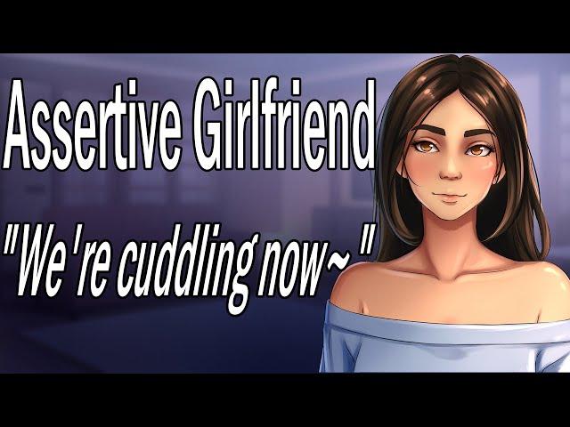 Assertive Girlfriend Demands Cuddles~ [ASMR Roleplay] [Cuddling] [You're mine~]