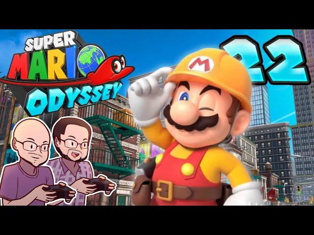 Roaming New Donk City For Power Moons!  |  Super Mario Odyssey Co-op Playthrough
