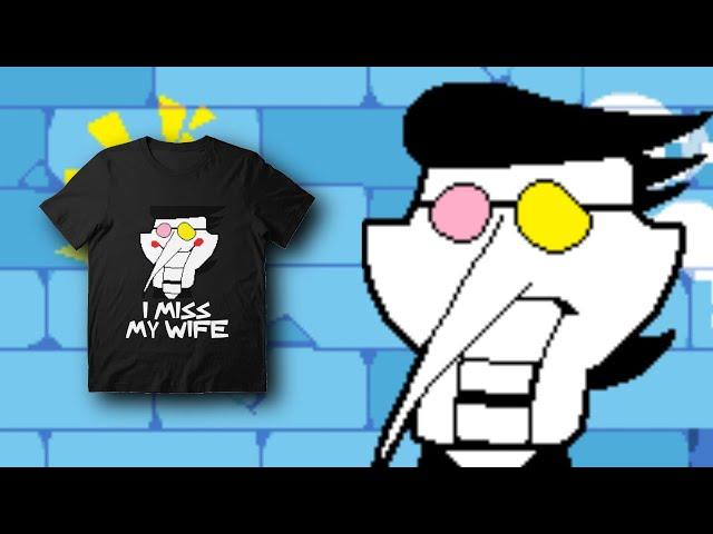 THE GREATEST SPAMTON SHIRT OF ALL TIME "I MISS MY WIFE"