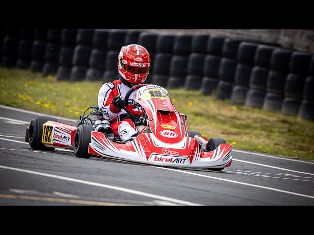 Birel ART S15 2023 Helmet GoPro Onboard - Camberley Kart Club KZ2