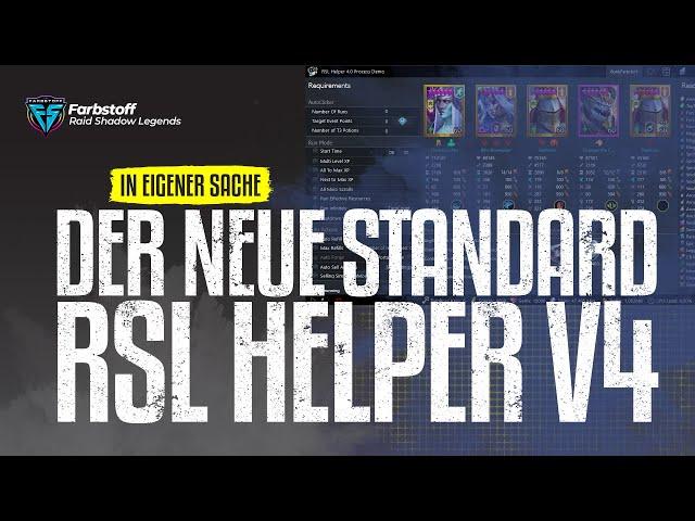 Raid: Shadow Legends - RSL Helper V4 - Der neue Standard - Vorstellung der neuen Features