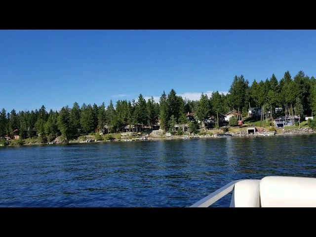 Lac la Hache summer boat ride.