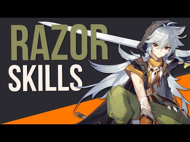 GENSHIN IMPACT: Razor Skills