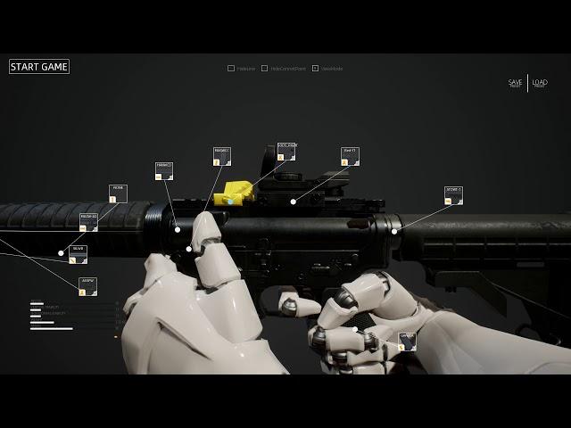 UE4 Weapon Customization System