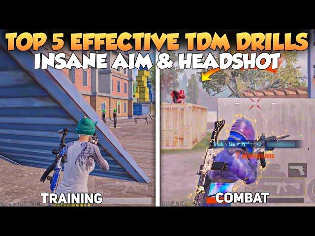 Highly Effective 5+1 TDM Drills for Insane Aim & Headshots  | BGMI/PUBG MOBILE