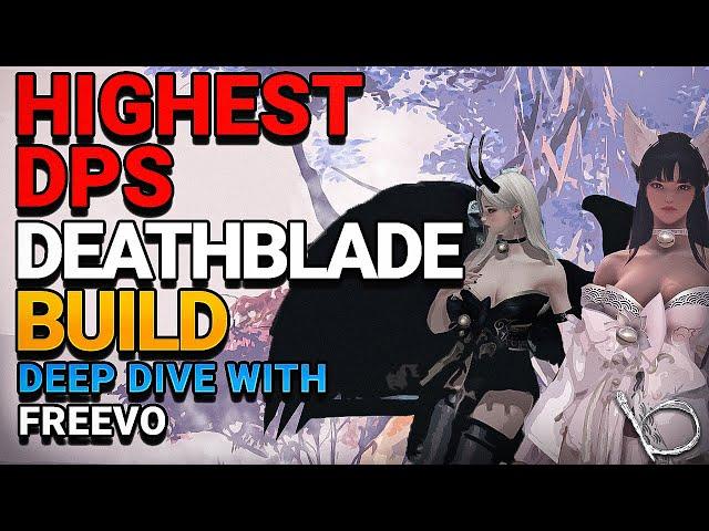 RE Deathblade GUIDE - Highest DPS Build - Class Interview with Freevo - Lost Ark