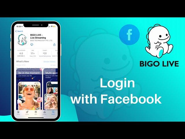 Bigo Live : Login with Facebook ID | 2021