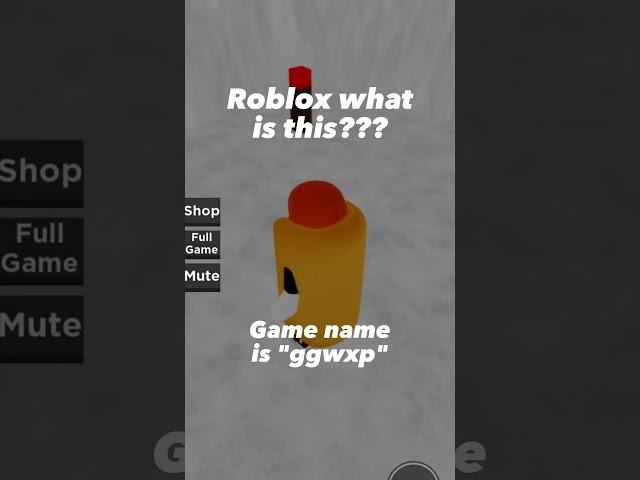 The most CURSED Roblox game EVER! #roblox #r63