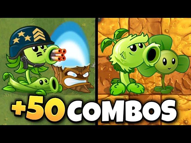 +50 COMBOS de Plantas Vs Zombies 2 que DEBES PROBAR 2023