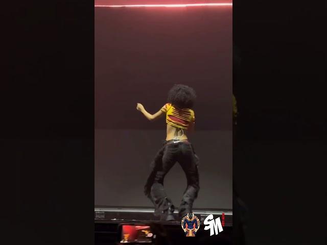 Tyla Dancing On The Under The Influence Tour with Chris Brown #tyladance