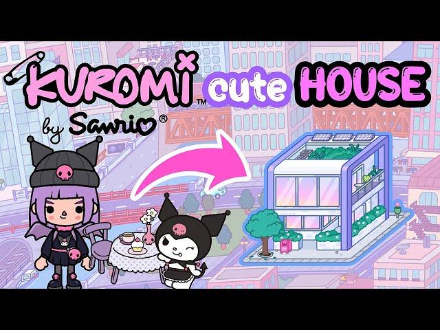 Kuromi SANRIO Cute House NEW Y2K Loft Purple PINK not FREE TOCA BOCA House Ideas Toca Life World