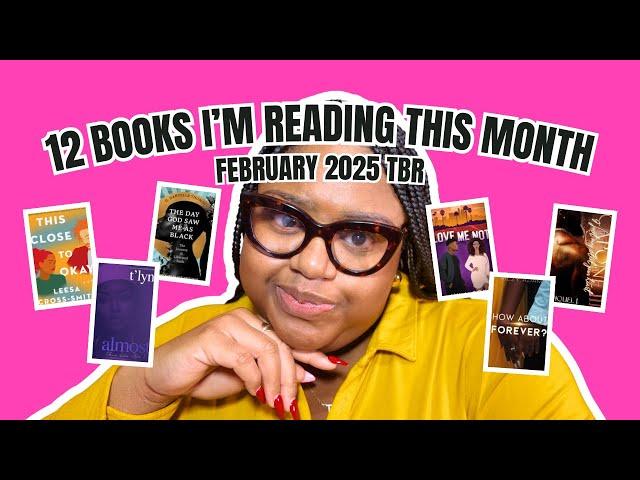 FEBRUARY 2025 TBR | 12 Books I'm Reading This Month | Black Romance Novels and Novellas #booktube