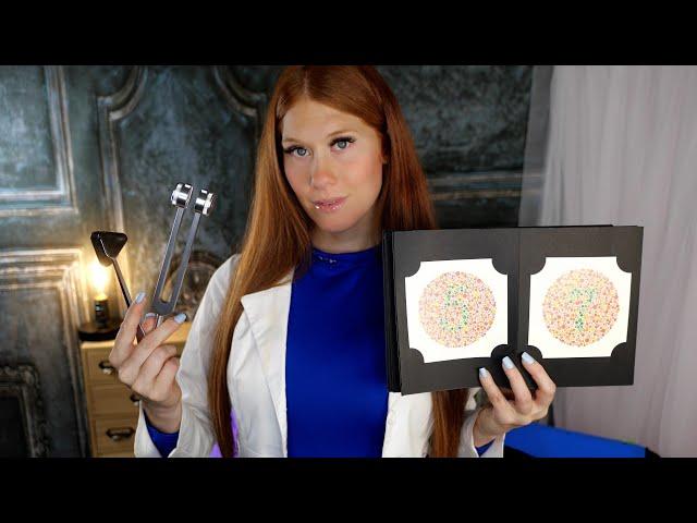 FASTEST Color blindness, Ears, Measuring Your Face, Eye Exam, and Sensitivity Test ASMR‍️4K