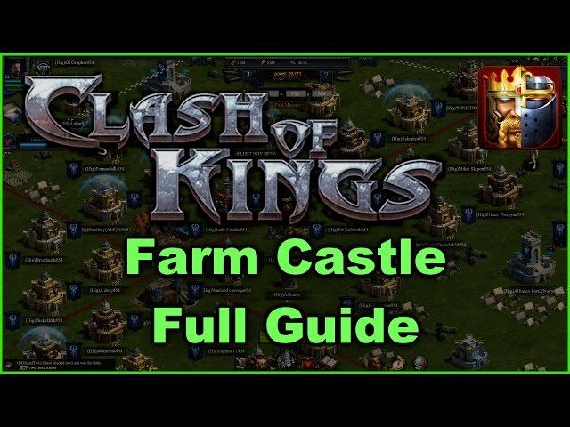 Clash of Kings Farm Castle Tips (Full Guide) HD