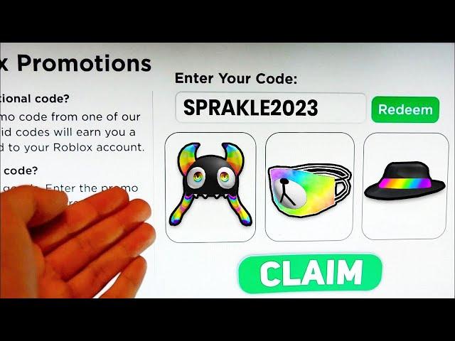 2023 *5 NEW* ROBLOX PROMO CODES All Free ROBUX Items in NOVEMBER + EVENT | All Free Items on Roblox