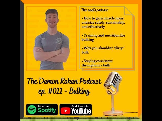 Podcast ep. #013 - Bulking