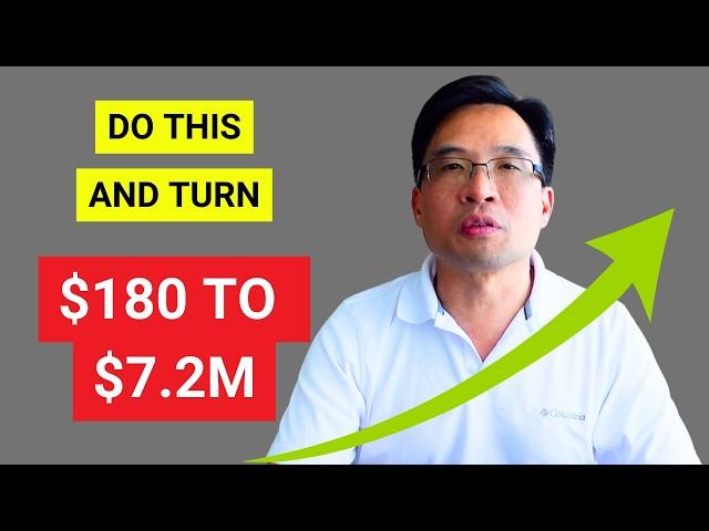 How to Turn $180 into $7.2 Million | The Power of Compounding