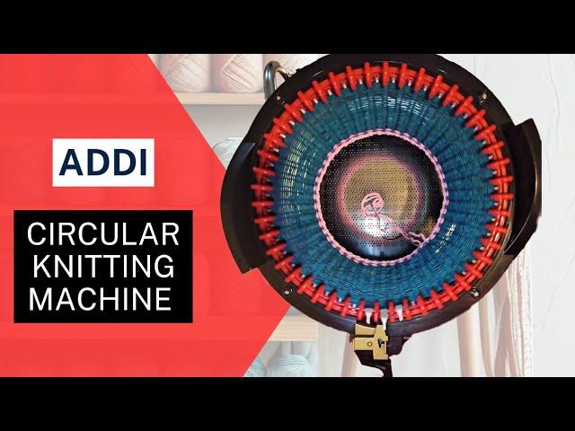 Review and Demonstration of the Addi Express KingSize Knitting Machine