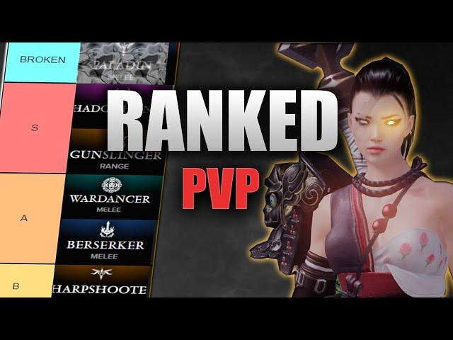 RANKED PvP TIERLIST (By a Grandmaster Player) - Lost Ark Tierlist (로스트아크)