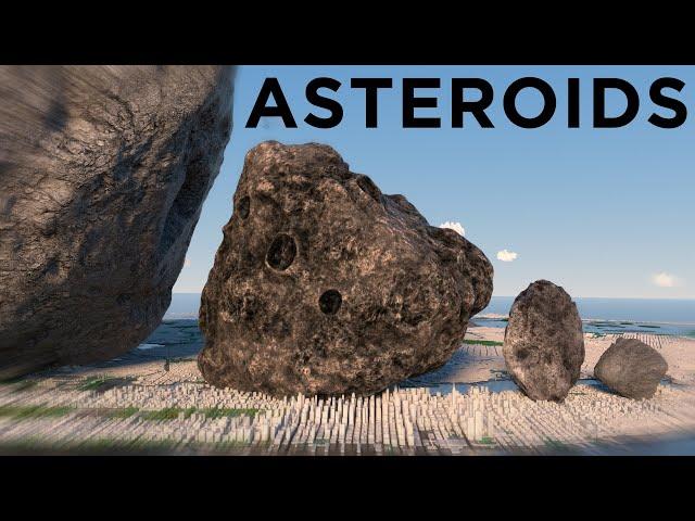 ASTEROIDS Size Comparison 2 