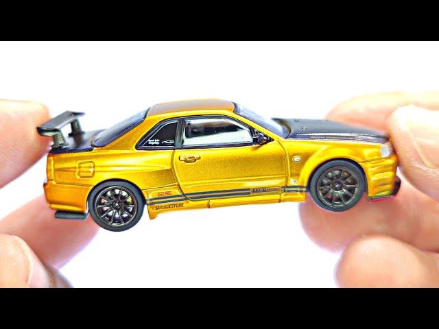 Nissan Skyline GT-R R34 "TOP SECRET" Malaysia Diecast Expo 2024 Tokyo Auto Salon