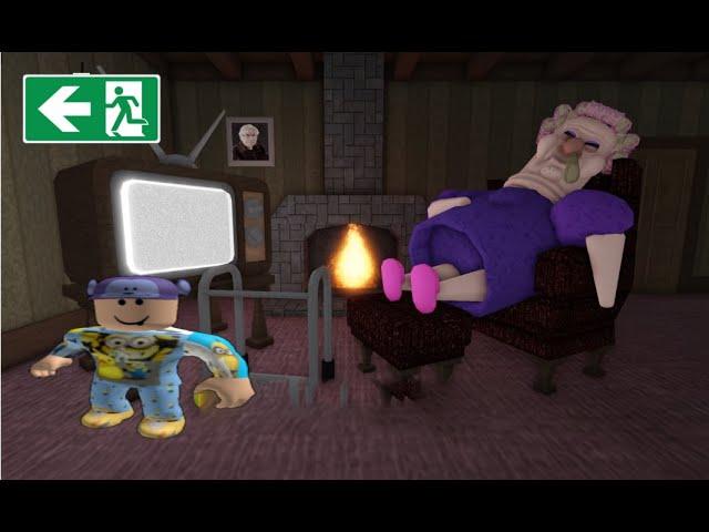 PLAYING GRUMPY GRAN OBBY ON EASY AND HARD MODE (SCARY OBBY) ( GONE SCARY)