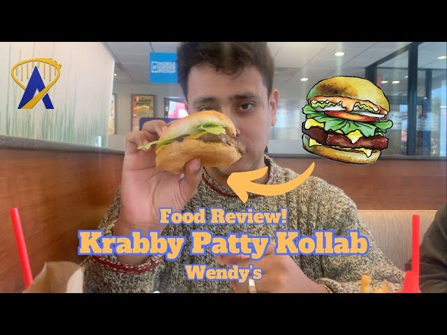 Wendy's Krabby Patty and Pineapple Frosty Review